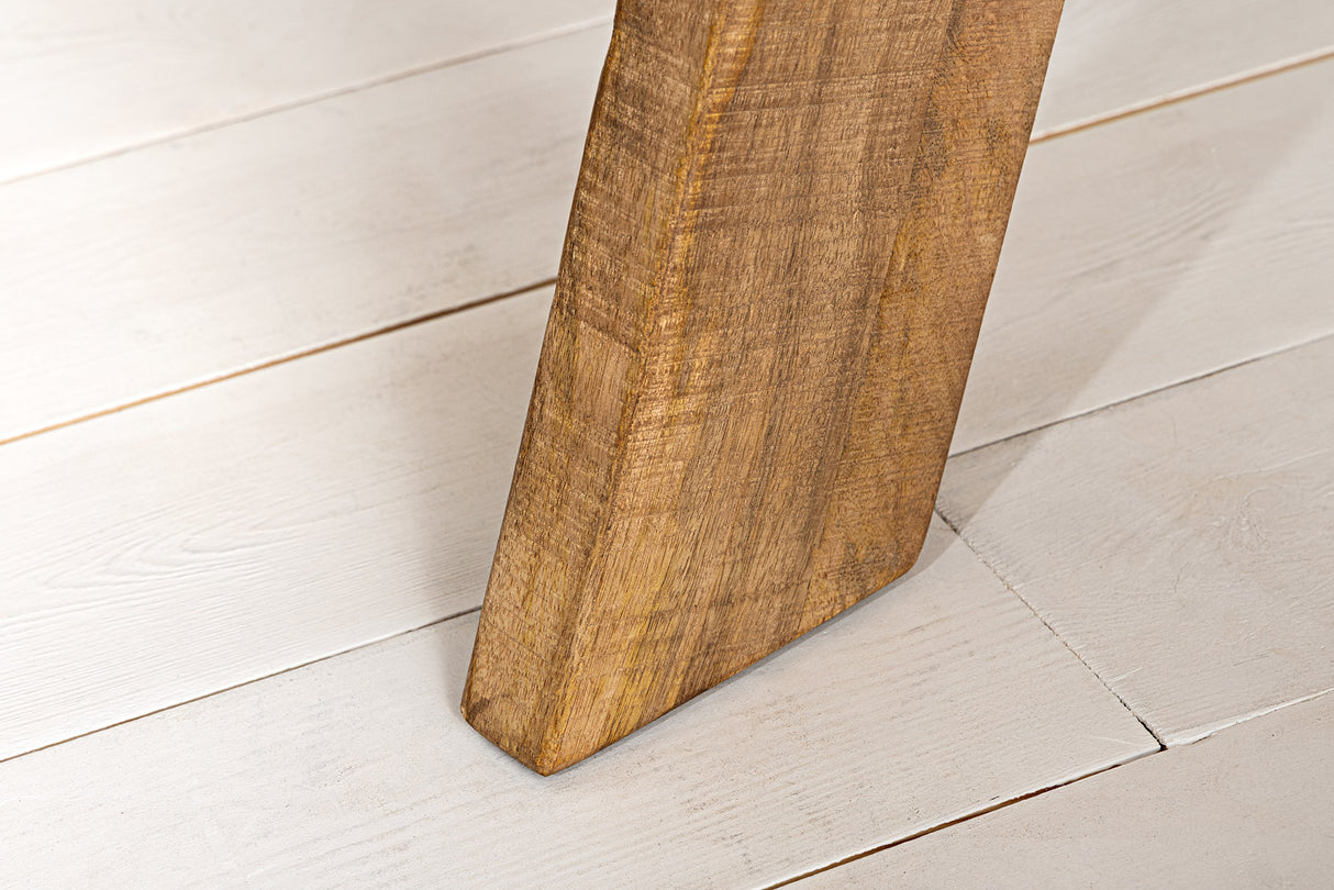 Esstisch ART WOOD Ø 140cm rund Mangoholz naturbraun