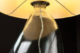 Table lamp CLASSIC 40cm white lampshade recycled glass