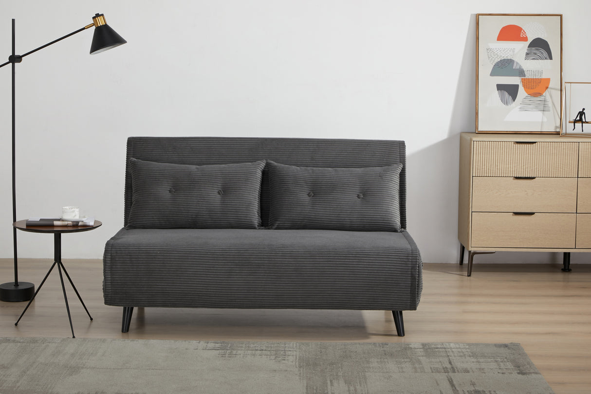 Schlafsessel SMART MULTIFUNCTION 140cm Cord grau