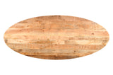 Esstisch GALAXIE 240cm oval Mangoholz natur