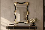 Wandspiegel ALICE 120 cm schwarz gold