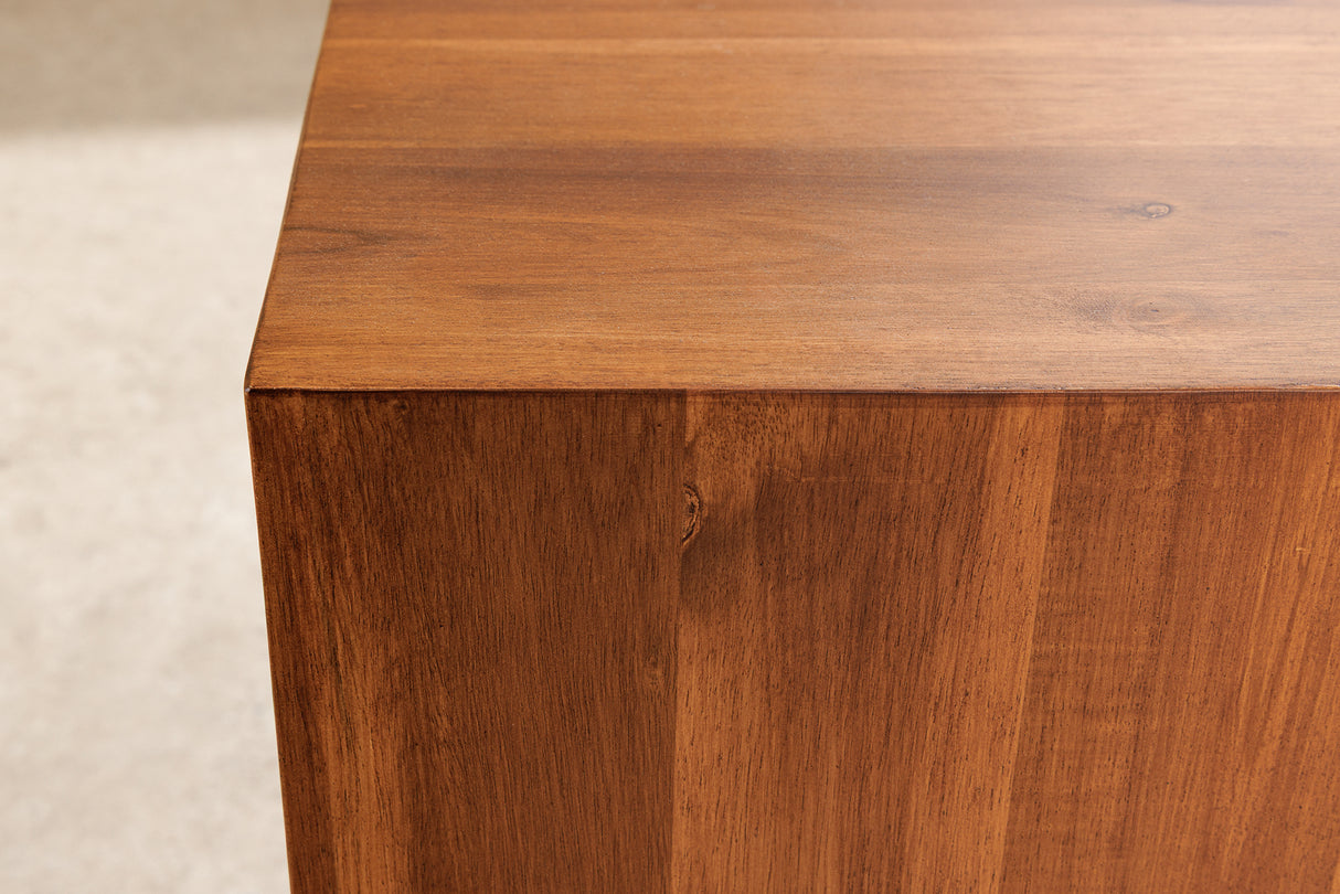 Decoration pillar COLUMNA 50cm acacia natural brown