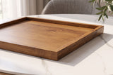 Tray MAKASSAR 50cm mango wood brown honey finish