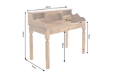 Davenport office desk HEMINGWAY 115cm sheesham wood brown