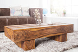 Coffee table BOLT 100cm sheesham wood