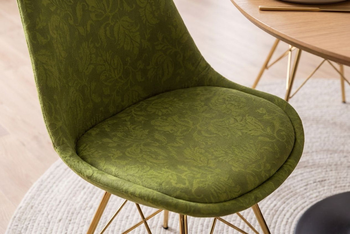 Chair SCANDINAVIA MEISTERSTÜCK ornament green
