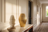 Dekovase ELEGANCE 30cm mit Hammerschlag-Effekt antik gold