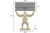Table lamp KING APE 65cm black golden