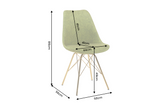 Chair SCANDINAVIA MEISTERSTÜCK ornament green