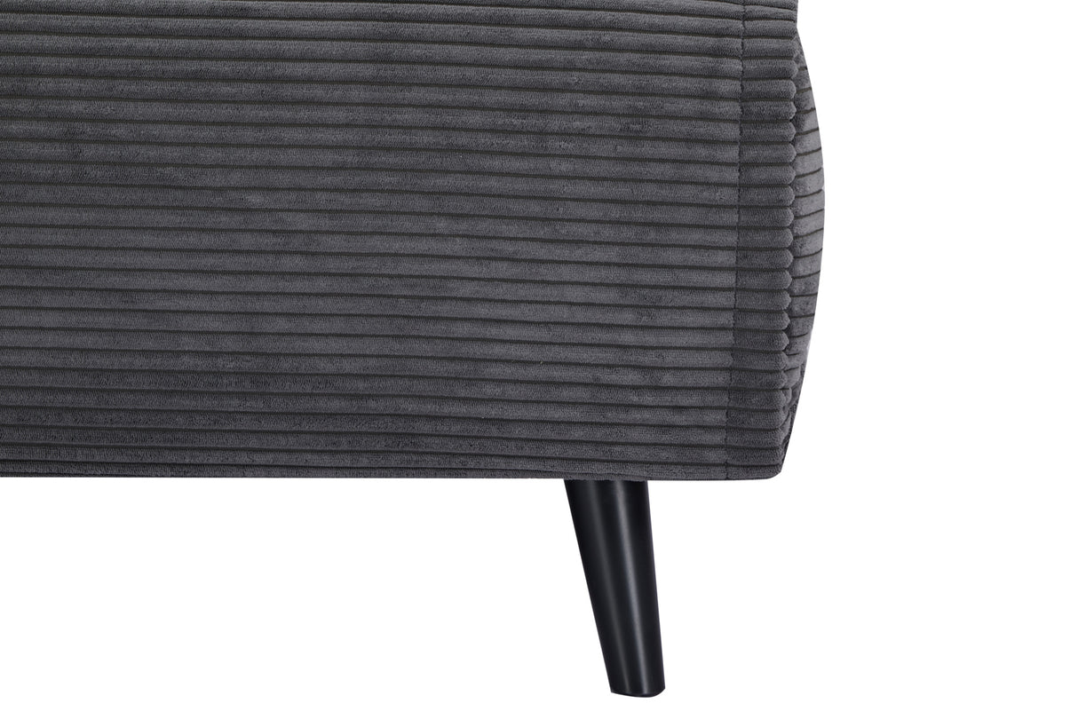 Schlafsessel SMART MULTIFUNCTION 100cm Cord grau