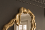 Wall mirror FLUIDUM 150cm gold