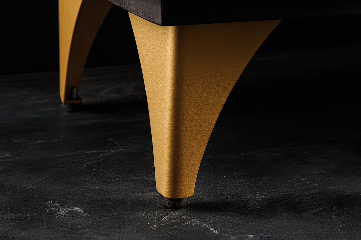 Sideboard GOLDEN SUNSET 140cm 3D Mangoholz schwarz