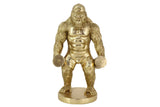 Decoration figure KING APE 35cm handmade  gorilla gold