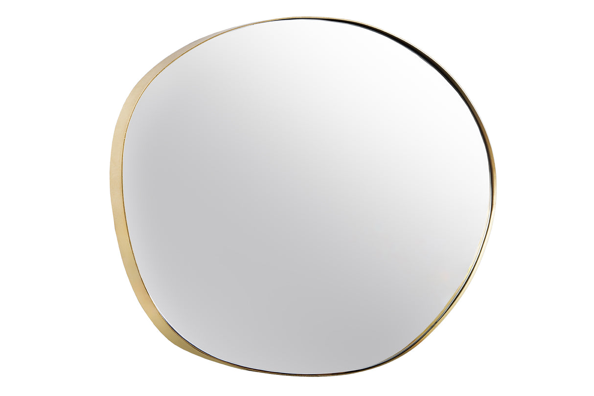 B-Wall mirror NOEMI 70cm asymmetric iron gold