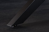 Esstisch ZEUS 240cm in natürlicher Eichenholzoptik mit schwarzem Metallgestell