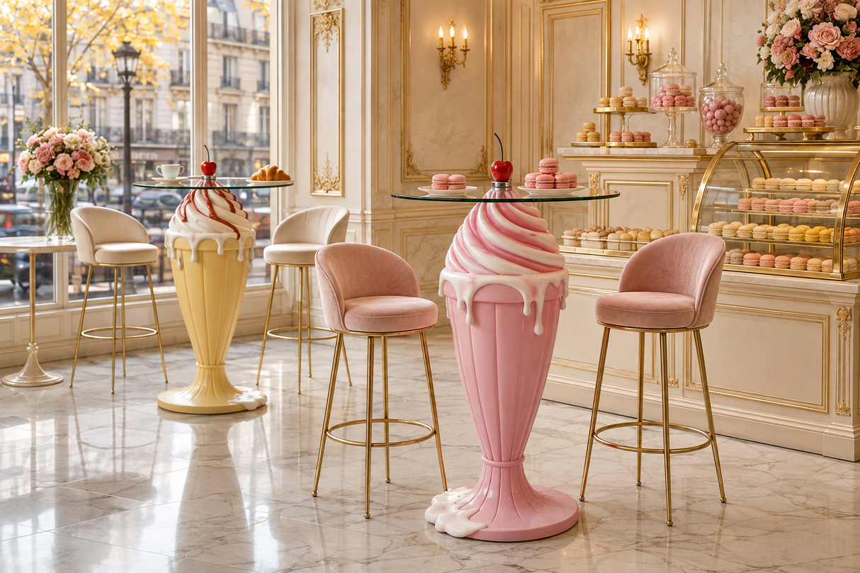 Bistrotisch SWEET SOCIETY Soft Pop 90cm pastellrosa