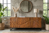 Sideboard SCORPION 180cm 3D mangobraun
