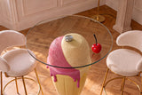 Bistrotisch SWEET SOCIETY Sundae 90cm pastellgelb