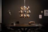 Pendant lamp GALAXY 72cm silver