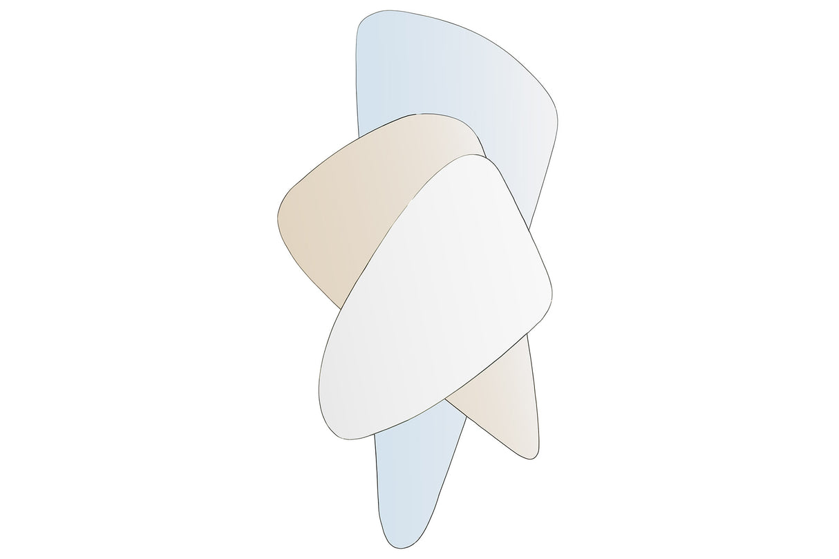 Wandspiegel GEOMETRIC I 120 cm mehrfarbig