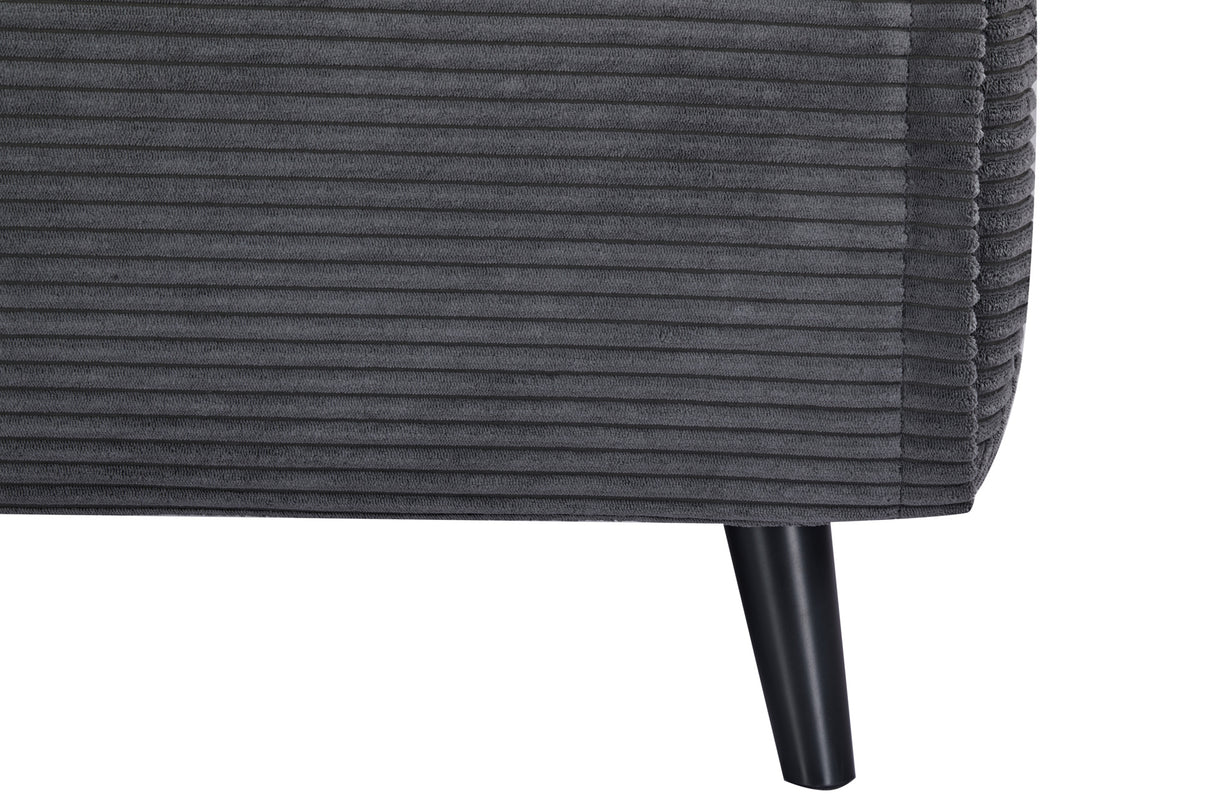 Schlafsessel SMART MULTIFUNCTION 140cm Cord grau