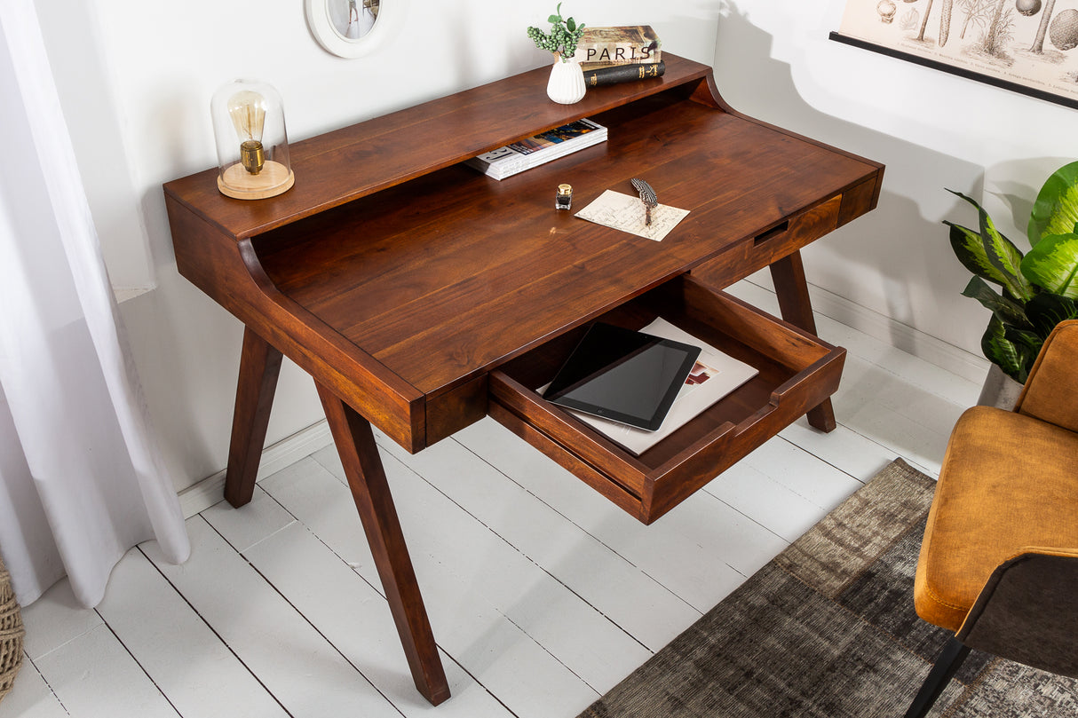 Davenport office desk MONSOON 120cm acacia wood