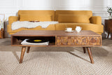 Coffee table MYSTIC LIVING 100cm sheesham wood natural