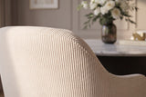 Chair EXTRAVAGANCIA w/ armrests beige champagne gold