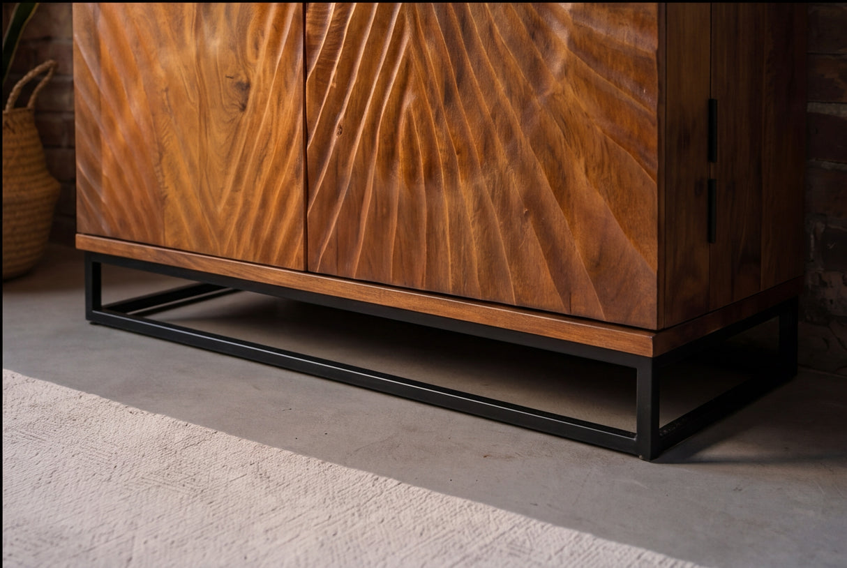 Barschrank SCORPION 140cm mangobraun