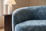 Sofa ELEMENTAL 180cm 2-seater velvet petrol