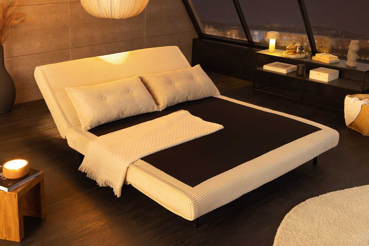 Schlafsessel SMART MULTIFUNCTION 140cm Cord beige