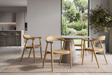 Chair KENNEDY w/ armrests sungkai wood natural