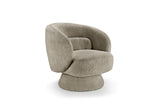 Sessel BOSSA NOVA 360° drehbar Bouclé taupe
