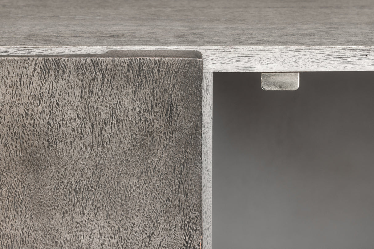 Highboard HURRICANE 120cm 3D acacia wood grey