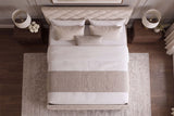 Bett ELYSIUM 180x200cm mit Stauraum und Lattenrost Samt Champagner Beige