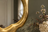 Wandspiegel AURA 90cm gold