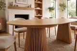 Esstisch VALHALLA WOOD rund 120-160-200cm ausziehbar Eiche natur
