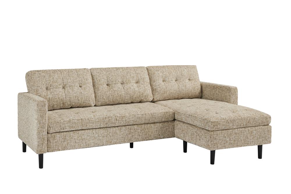 Rohová sedačka STOCKHOLM 220 cm Beige