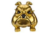 Decoration sculpture BULLDOG 70cm gold