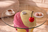 Beistelltisch SWEET SOCIETY Sundae 65 cm pastellgelb
