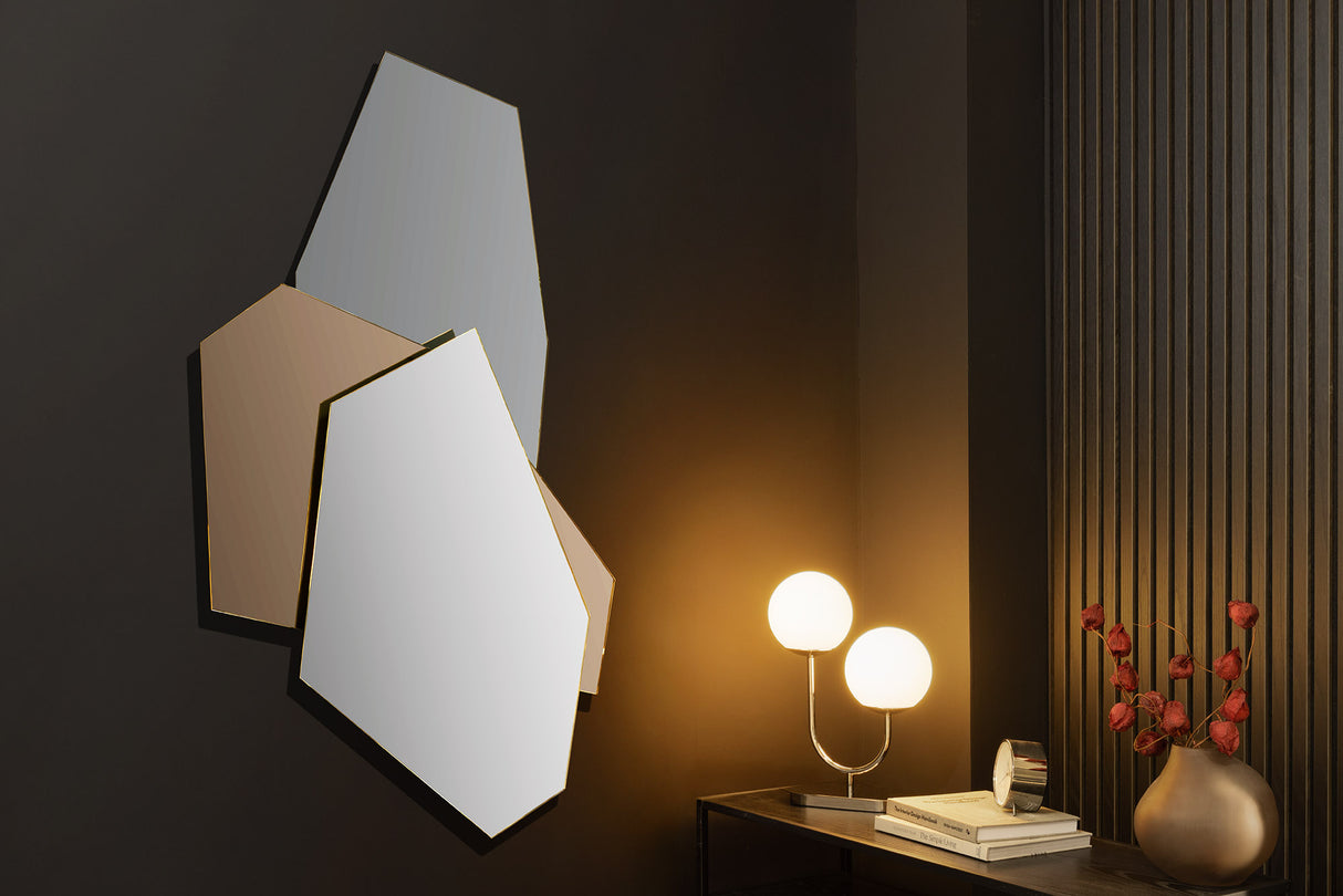 Wall mirror GEOMETRIC II 125cm multicoloured