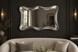 Wandspiegel ALICE 120 cm silber