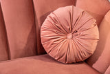 Sofa ARIELLE 220cm velvet dusky pink