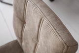 Cantilever chair MODENA microfibre vintage taupe