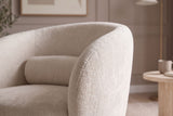 Sessel BOSSA NOVA 360° drehbar Chenille beige