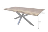 Dining table GALAXIE SPACE 200cm sheesham wood