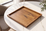 Tray MAKASSAR 50cm mango wood brown honey finish