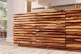 Sideboard RELIEF 160cm sheesham wood
