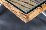Esstisch BARRACUDA 220cm 40mm Teakholz ohne Hartglasplatte