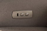 Kinosessel PRIORITY 360° drehbar elektrisch verstellbar mit USB-Anschluss Strukturstoff Greige